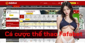 cá cược thể thao trên dafabet