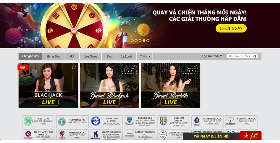 các game bài dafabet