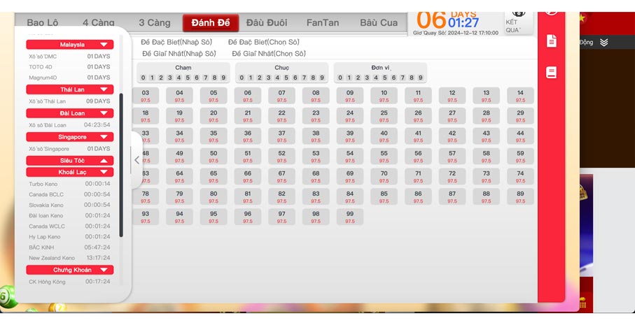 xổ số quốc tế dafabet